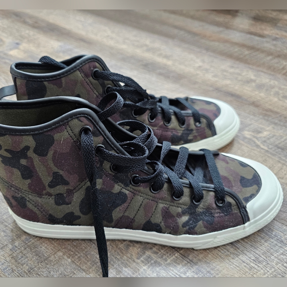 Addias Camo High Tops